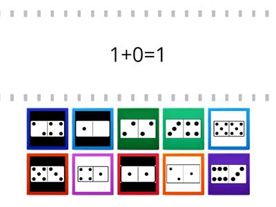 Empareja el domino/Domino Match