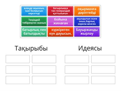 Бауыржан Момышұлы. 7 сынып