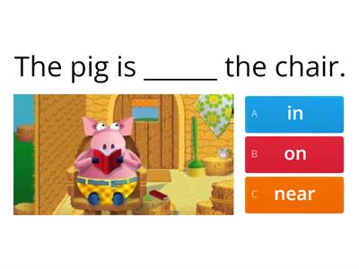 The Three Little Pigs Prepositions