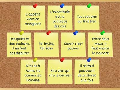 Французские пословицы и поговорки, часть 2
