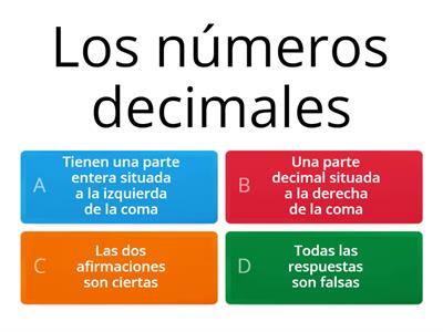 Números decimales