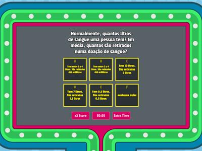 QUIZ DE conhecimentos gerais, POR GABRIELCALL& DAVIDS 8B