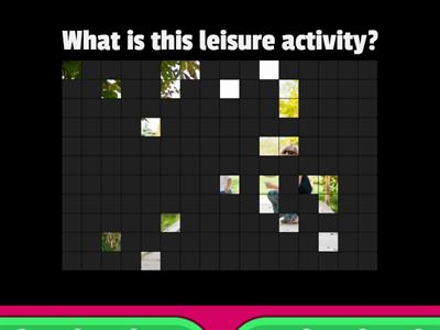 Leisure activities [Edge (2nd Ed.) 1A Unit 4 Vocabulary 1]