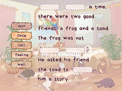 Frog and toad are friends(a story -  the end)