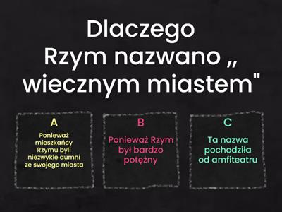 starożytny Rzym klasa 5