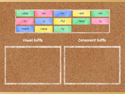 6.1 - New Suffixes Category Sort