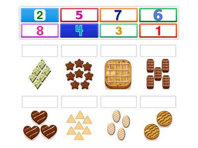 Counting shapes cookies