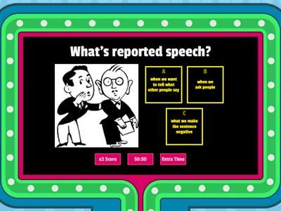 Reported speech B1