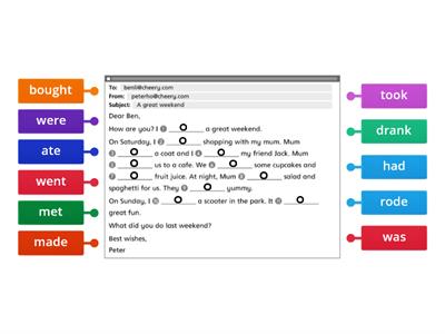 Elousa - Irregular Verbs Practise 2