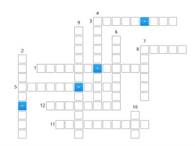 UNIT 1: NUMBER CROSSWORD (3)