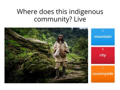 indigenous community in the past 