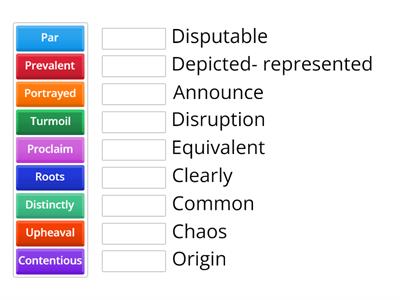 TOEFL VOCAB