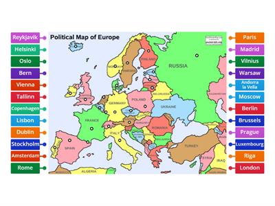 Capitals of Europe 
