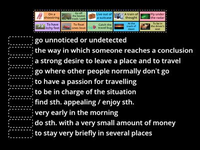 Travel idioms