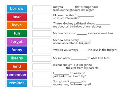 4.1 confusing words Speakout inter 