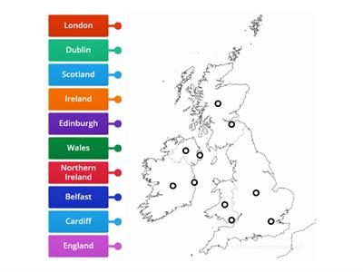 British Isles - blind map