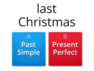 Present Perfect Past Simple - time expressions