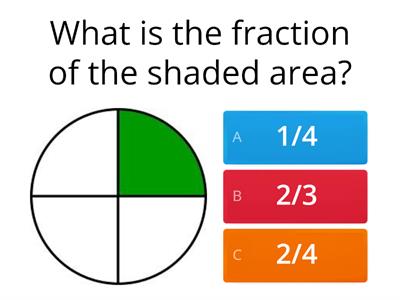 Halves and Fourths Fraction Practice 