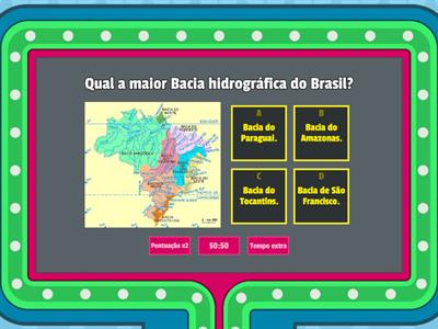 Bacias Hidrográficas Brasileiras.⛰️️