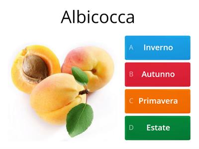 La frutta di stagione