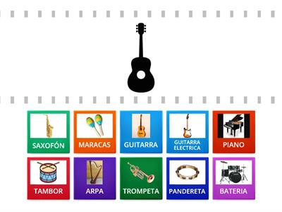 Los instrumentos Musicales