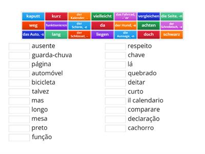 A1 L3 b Deutsch - Portugiesisch