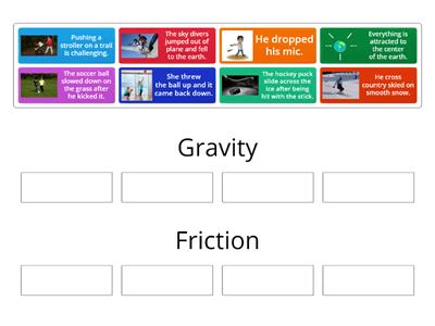 Which force is it? Gravity or Friction - Applied Science