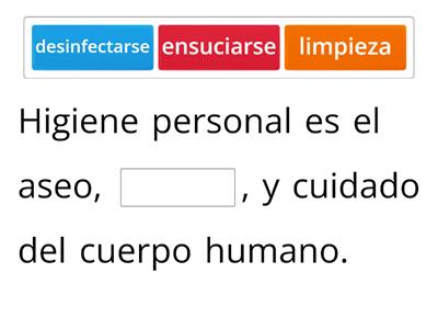 Higiene Personal 