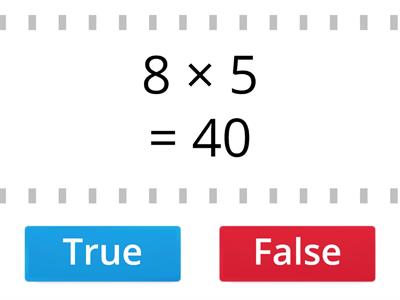 Multiplication - 8x