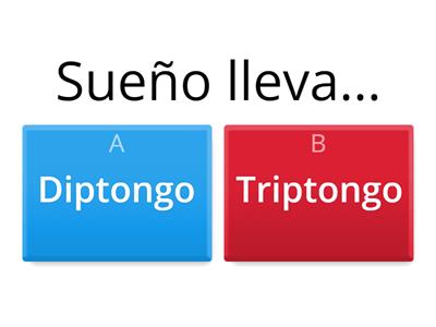 DIPTONGOS Y TRIPTONGOS