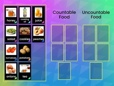  Countable and Uncountable Food
