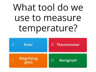 Measuring weather