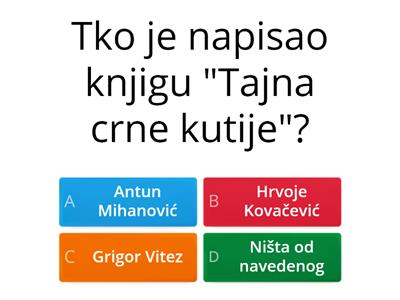 TAJNA CRNE KUTIJE- Hrvoje Kovačević