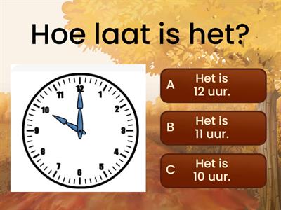 quiz klok