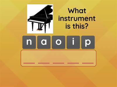 3rd Musical instruments