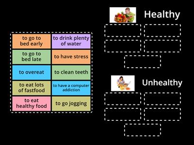 healthy/unhealthy