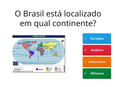 Jogo Quiz de Geografia (Regiões do Brasil)