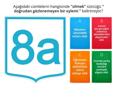 8. Sınıf Türkçe Sözcükte  Anlam -Sabri Berat Karagöz 