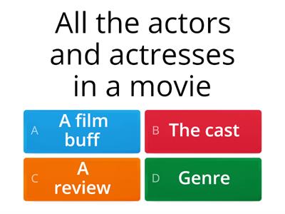 Film Vocabulary