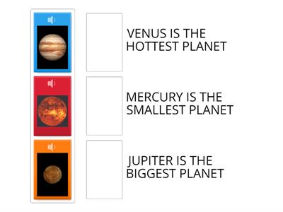 PLANETS & ADJECTIVES