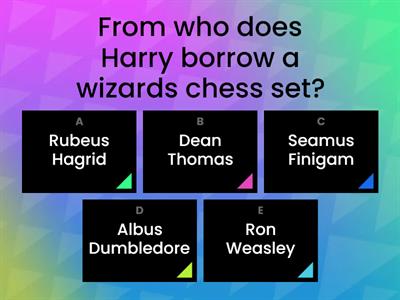 The difficult Harry Potter quiz