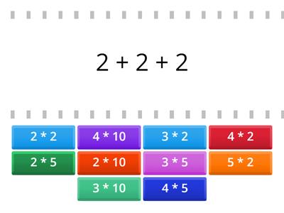 Para ihop addition & multiplikation