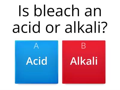 Acid and Alkali Quiz