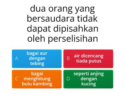 Peribahasa Darjah 5 & 6 Singapura