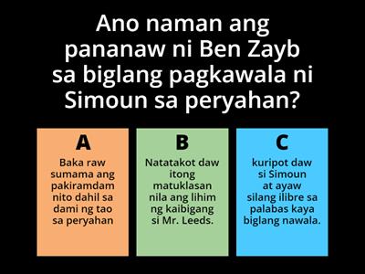 EL FILI - KABANATA 17 ( ANG PERYA SA QUIAPO)