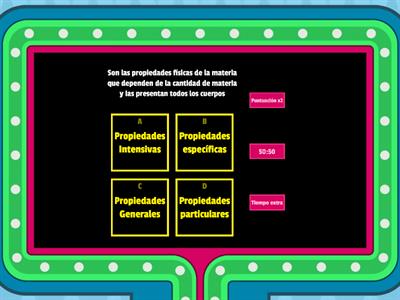 Propiedades de la materia