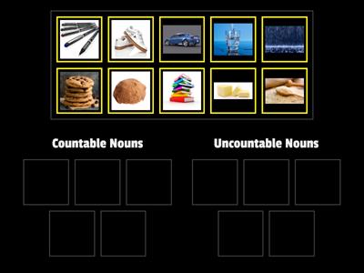 Countable and Uncountable nouns