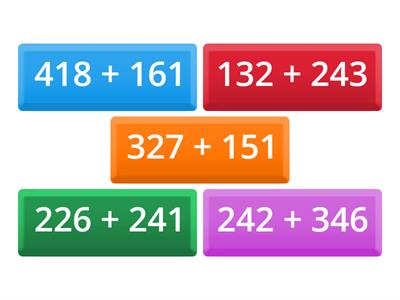 Partitioning Addition