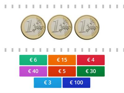 Quanti euro sono? (stesse monete/banconote)