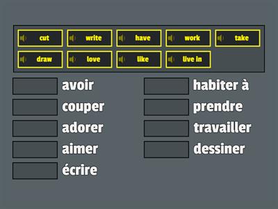 My first verbs